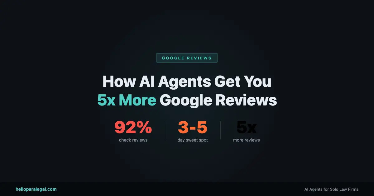 How AI Agents Get You 5x More Google Reviews (Without You Asking)
